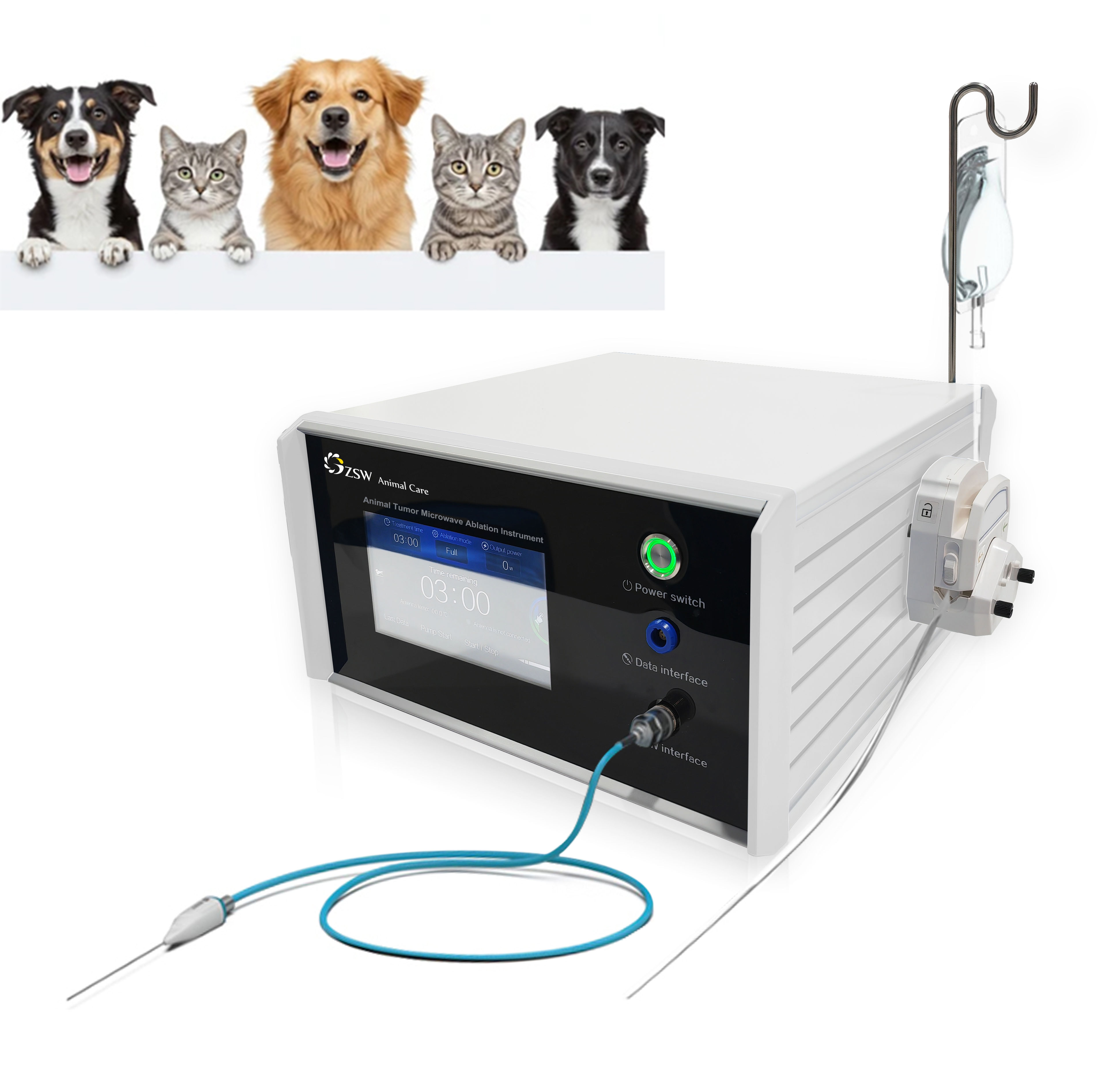 Animal tumor microwave ablation instrument B